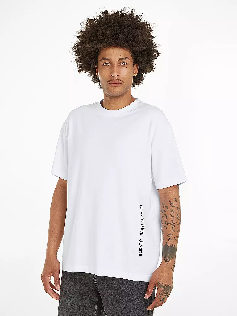 CALVIN KLEIN JEANS T Shirt weiss